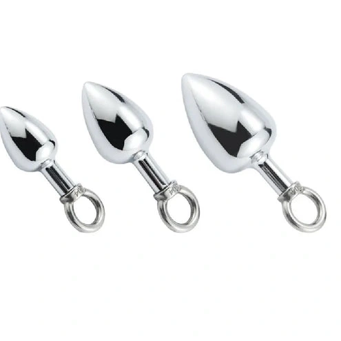 DiscreetChoice Anal Ring Steel Hook Set Stainless Cock with 4663 0410